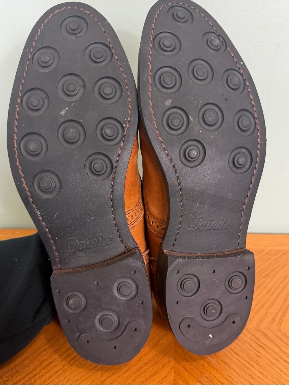 Allen Edmonds Strand Cap Toe Oxford Dress Shoe Dainite Sole Walnut Brown Leather - Picture 11 of 11